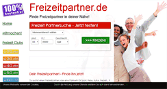 Desktop Screenshot of freizeitpartner.de