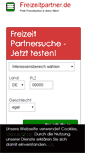 Mobile Screenshot of freizeitpartner.de